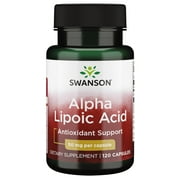 Swanson Alpha Lipoic Acid 50 mg 120 Capsules