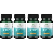 Swanson Amino Acid 5-Htp 50 Milligrams 60 Capsules 4 Pack