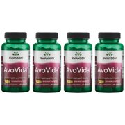 Swanson AvoVida Dietary Supplement, Joint Health & Mobility Support, 300 mg, 60 Capsules, 4 Pack