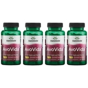 Swanson AvoVida Dietary Supplement, Joint Health & Mobility Support, 300 mg, 60 Capsules, 4 Pack