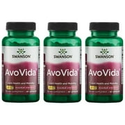 Swanson AvoVida Dietary Supplement, 300 mg, 60 Capsules, Joint Health & Mobility Support, Avocado & Soybean Extracts