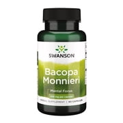 Swanson Bacopa Monnieri Extract Bacognize 250 Milligrams 90 Capsules