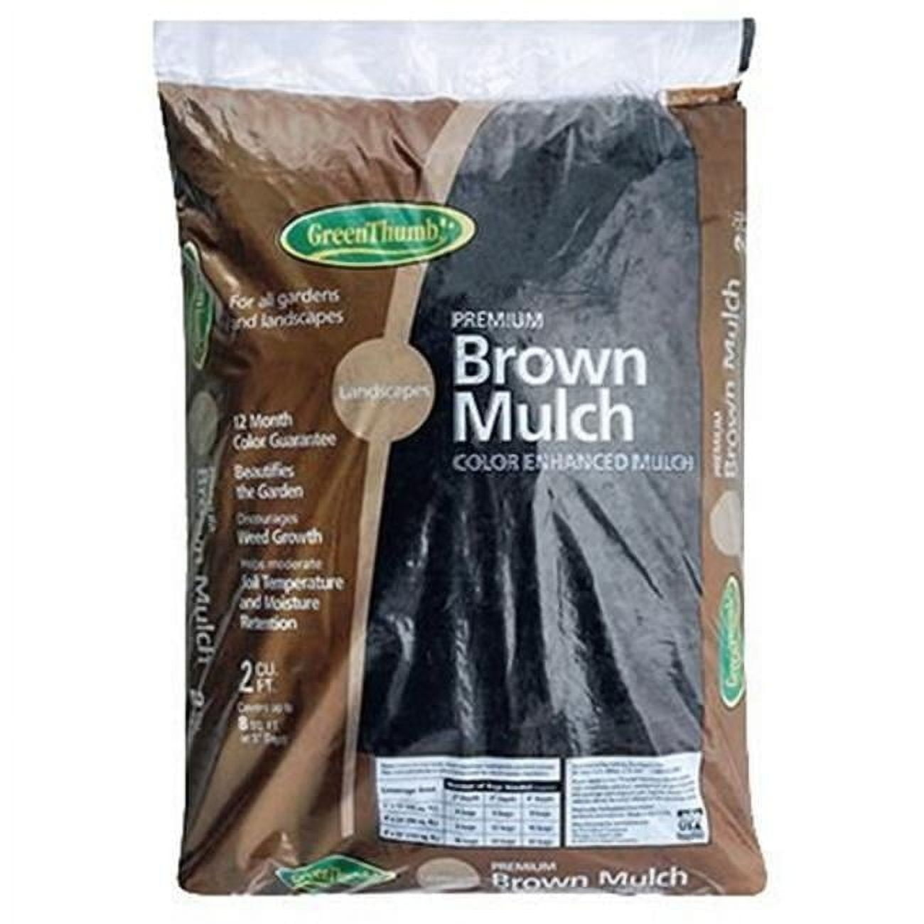 Swanson Bark & Wood Products  GT 2 cu. ft. Brown Mulch