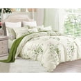 thumbnail image 1 of Swanson Beddings Graceful Floral Print 3-Piece 100% Cotton Bedding Set: Duvet Cover and Two Pillow Shams (Oversized King), 1 of 7