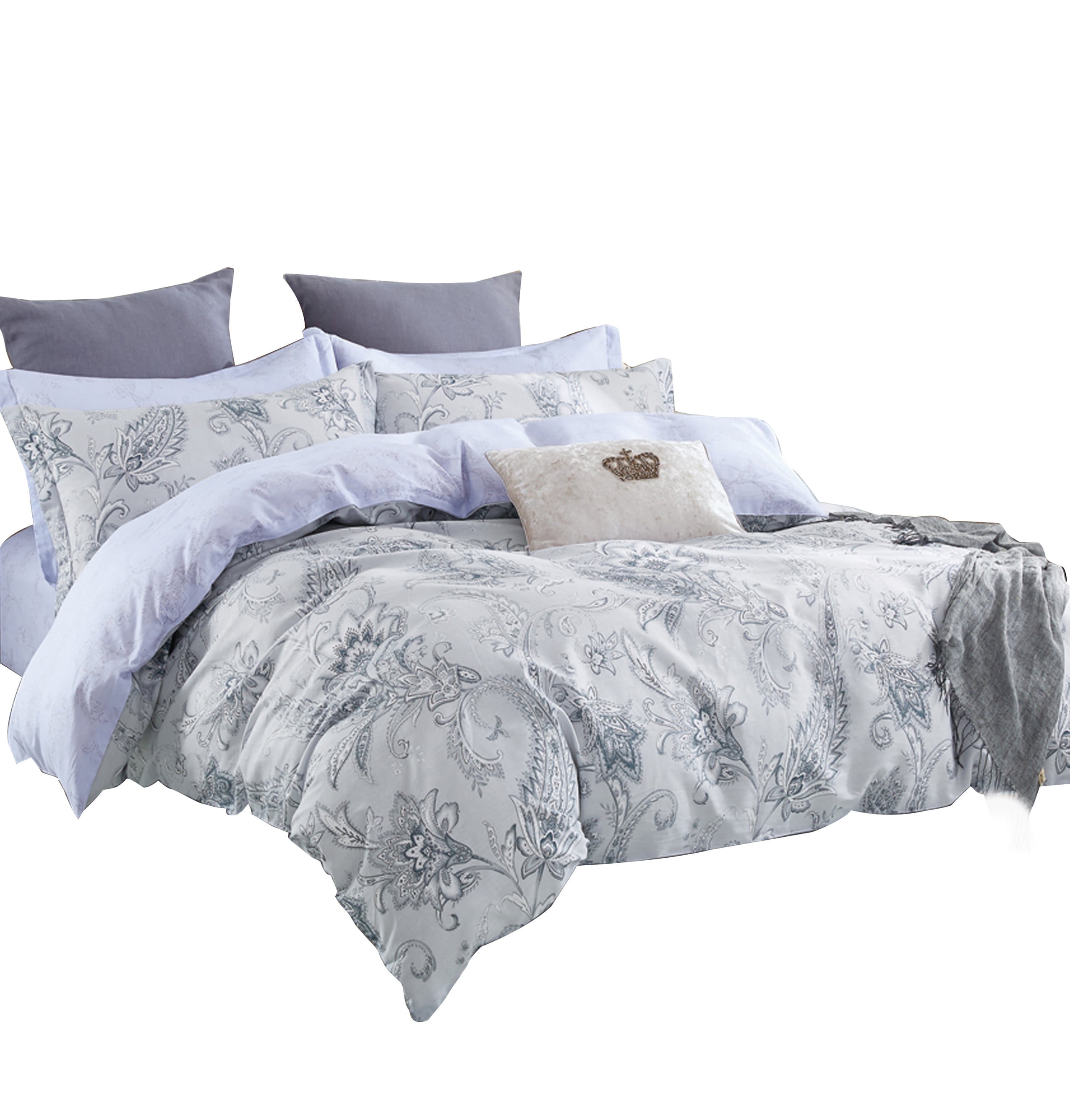 Set Copripiumino Arcobaleno, Motivo Geometrico Astratto Colorato Con Forme Arcobaleno Set Biancheria Da Letto Decorativa 3 P 206564366