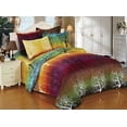 thumbnail image 1 of Swanson Beddings Rainbow Tree 7pc Duvet Bedding Set: One Duvet Cover, Two Queen Pillow Shams, and Two Pairs of Standard Pillow Shams (Queen, 7), 1 of 5
