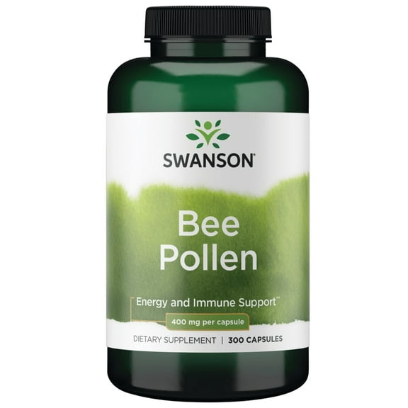 Swanson Bee Pollen 400 mg 300 Capsules