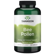 Swanson Bee Pollen 400 mg 300 Capsules