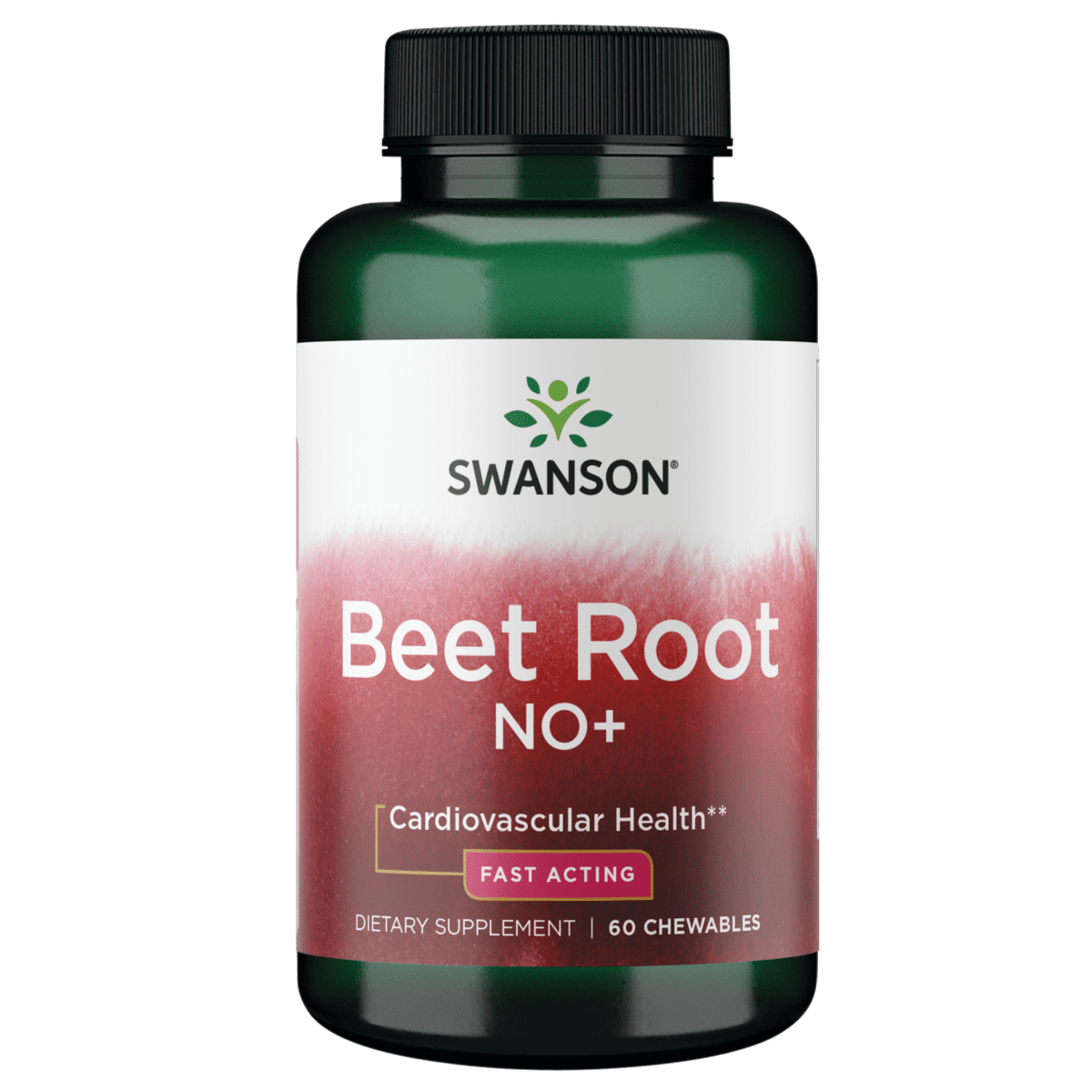 Swanson Beet Root No+ Fastacting 60 Chewable Tablets