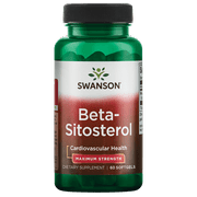 Swanson Beta-Sitosterol - Maximum Strength 160 mg 60 Capsules