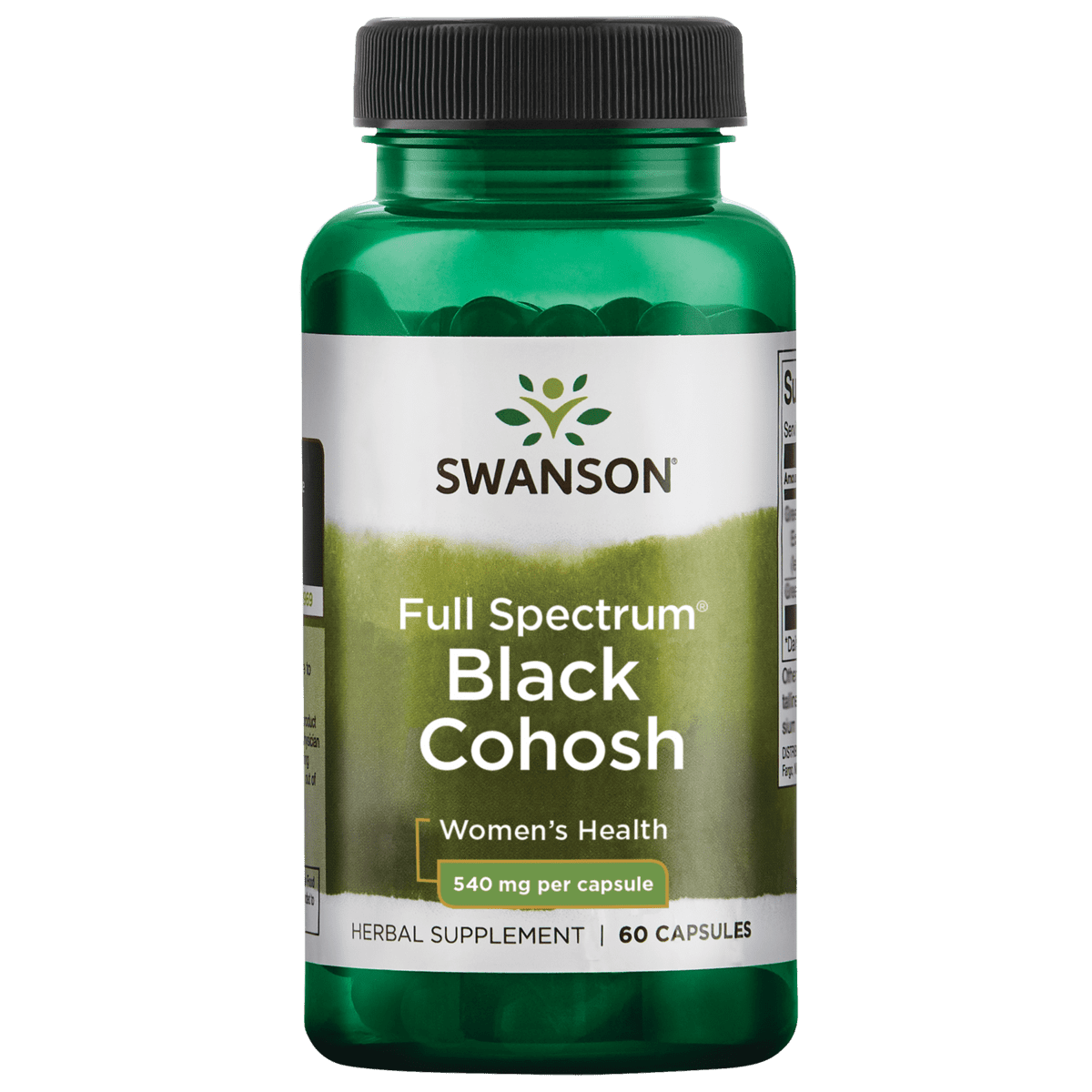 Swanson Black Cohosh 540 mg 60 Capsules
