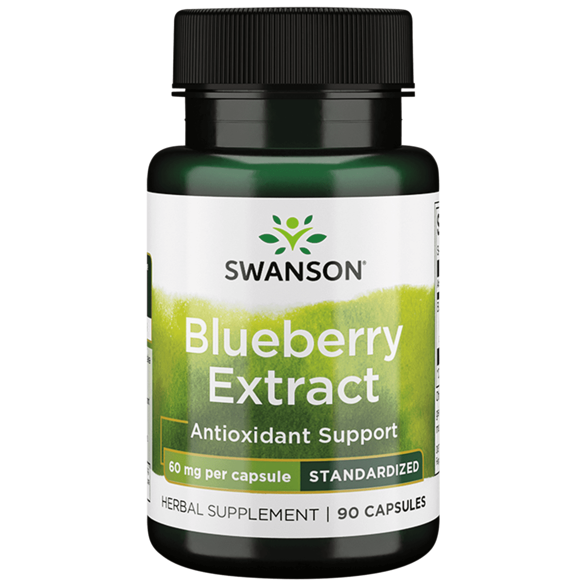 Swanson Blueberry Leaf Extract 60 mg 90 Capsules
