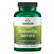 Swanson Boswellia Serrata - Whole Herb and Standardized Extract 120 Capsules