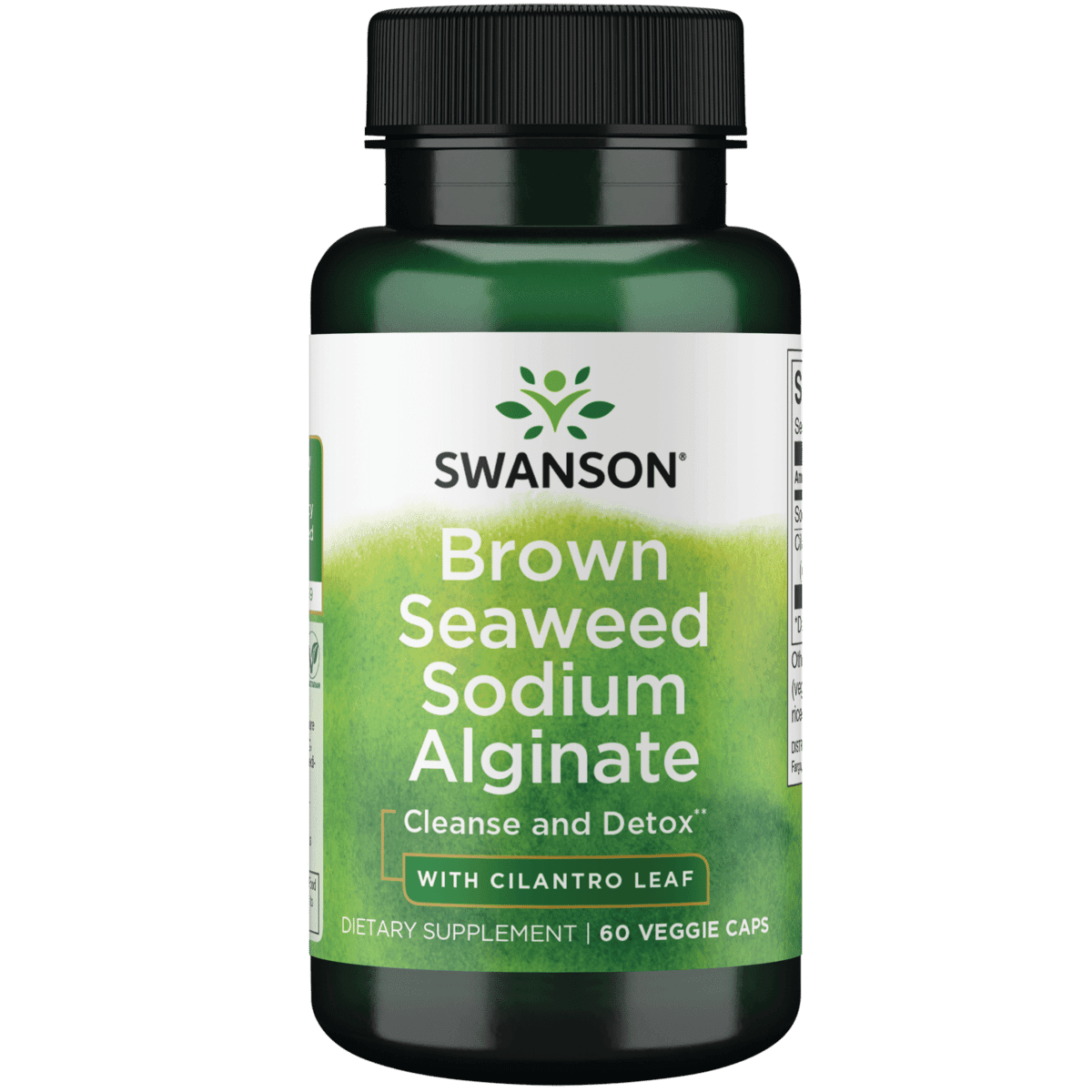 Swanson Supplement: Brown Seaweed Sodium Alginate & Cilantro Leaf Veg ...
