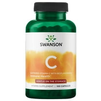 Swanson Buffered Vitamin C with Bioflavonoids 500 mg 100 Capsules