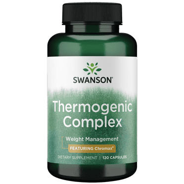 Swanson Caffeine and Egcg Thermogenic Complex 120 Capsules