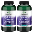 thumbnail image 1 of Swanson Calcium Citrate Complex Muscle Bone Health Support Mineral Supplement 300 Capsules (2 Pack), 1 of 8