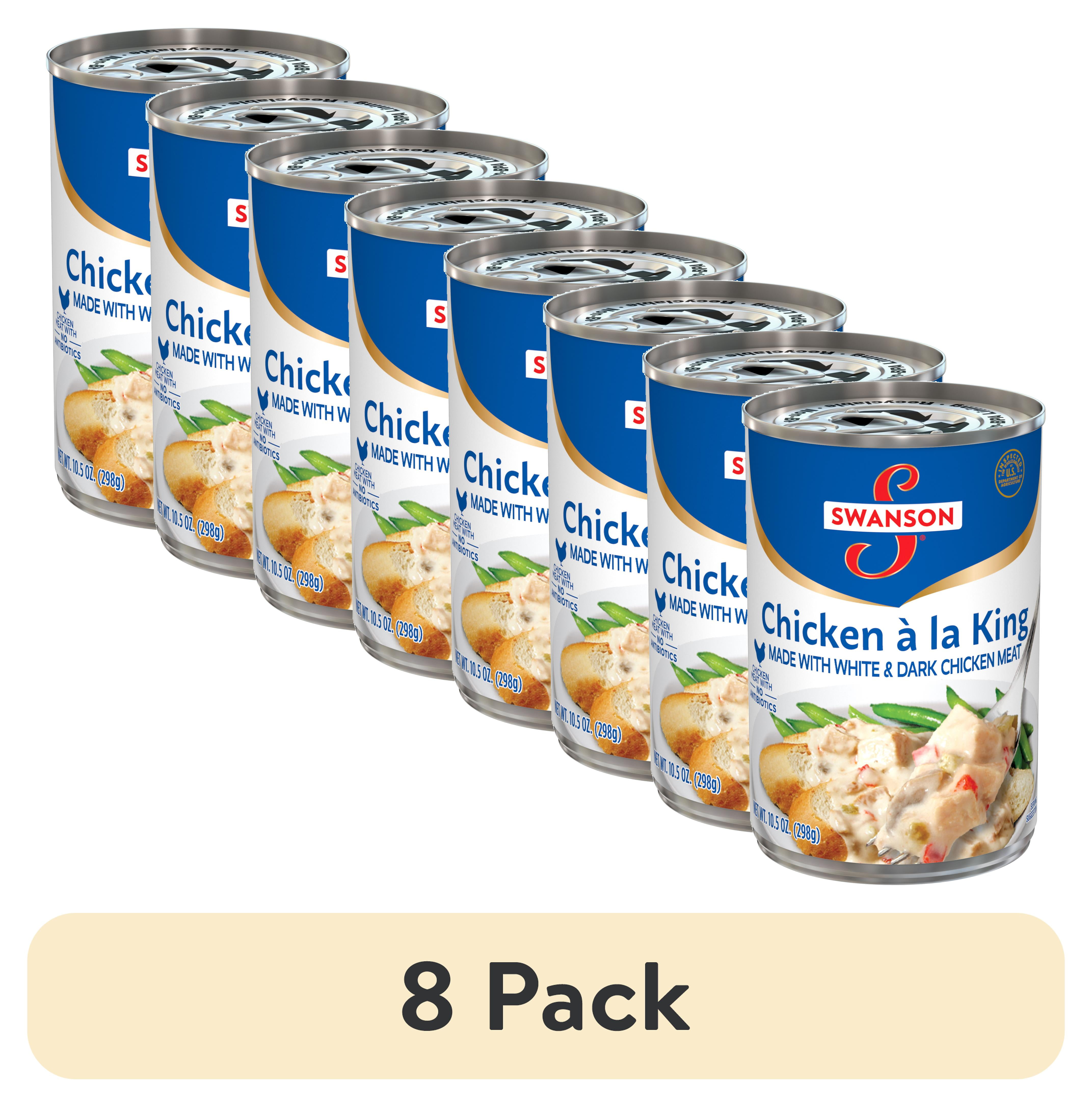 (8 pack) Swanson Canned Chicken a la King with White and Dark Chicken