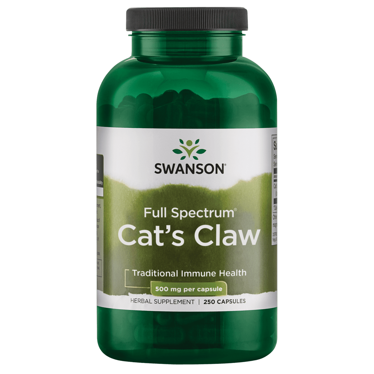 Now Foods Cat's Claw 500 Mg - Complément Alimentaire, 250 Capsules