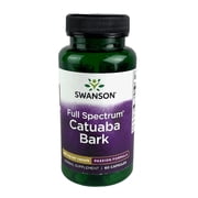 Swanson Catuaba Bark 465 mg 60 Capsules