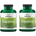 thumbnail image 1 of Swanson Cayenne - Herbal Supplement Promoting Digestion, Circulation & Metabolism Support - Natural Formula May Support Heart Health - (300 Capsules, 450mg Each) (2 Pack), 1 of 7