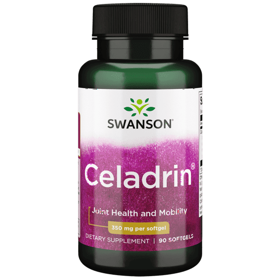 Swanson Celadrin - Esterified Fatty Acid Blend Promoting Joint Flexibility, Mobility, and Overall Joint Support - (90 Softgels, 350mg Each)
