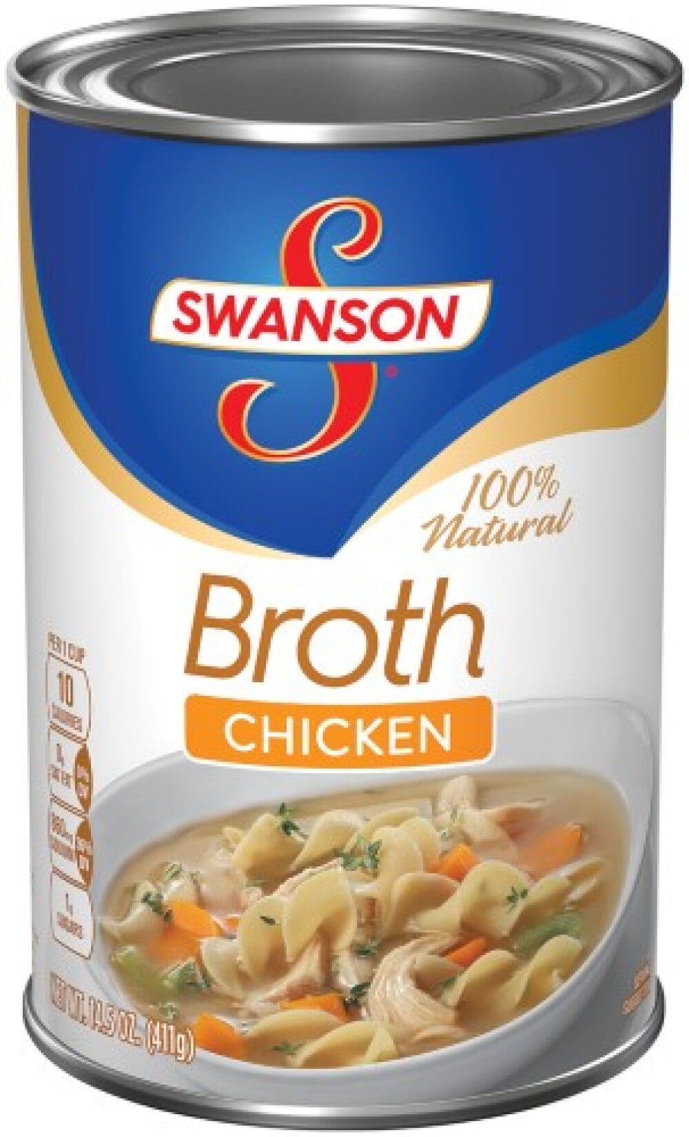 Swanson Chicken Broth 100 natural (Pack of 2)