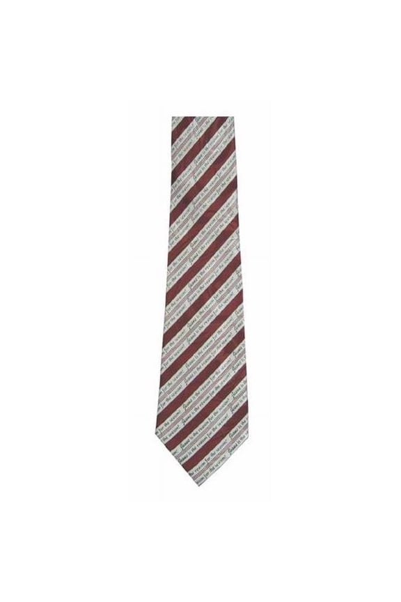 Swanson Christian Supply 081426 Tie - Candy Cane - Jesus is the Reason for the Season