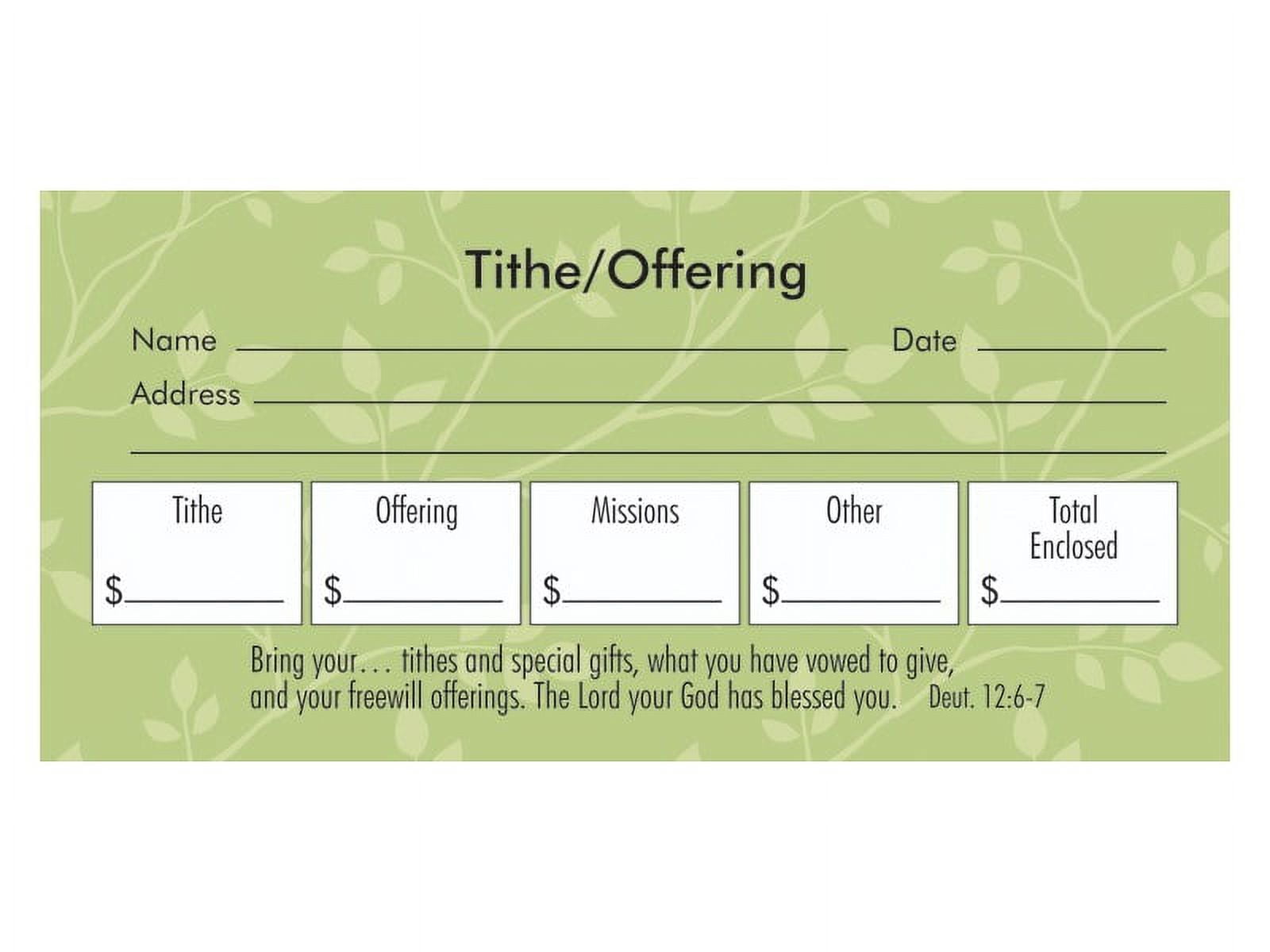 Warner Press Offering Envelopes – 6.25 X 3.5 Inches, Pack Of 100, Easter Offering Design With Matthew 28:6 Verse