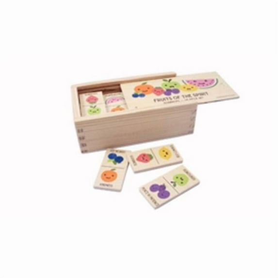 Swanson Christian Supply 146100 Fruit of the Spirit Dominos Game - 28 Piece