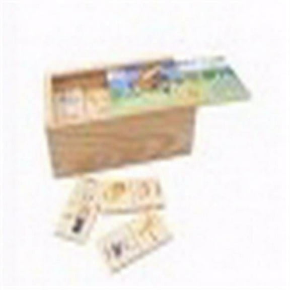 Swanson Christian Supply 146104 Noahs Ark Dominos Game - 28 Piece