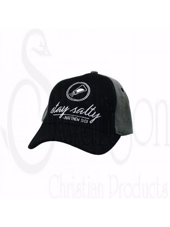 Christian Supply 168868 Stay Salty Matthew 5-13 Cap, Black
