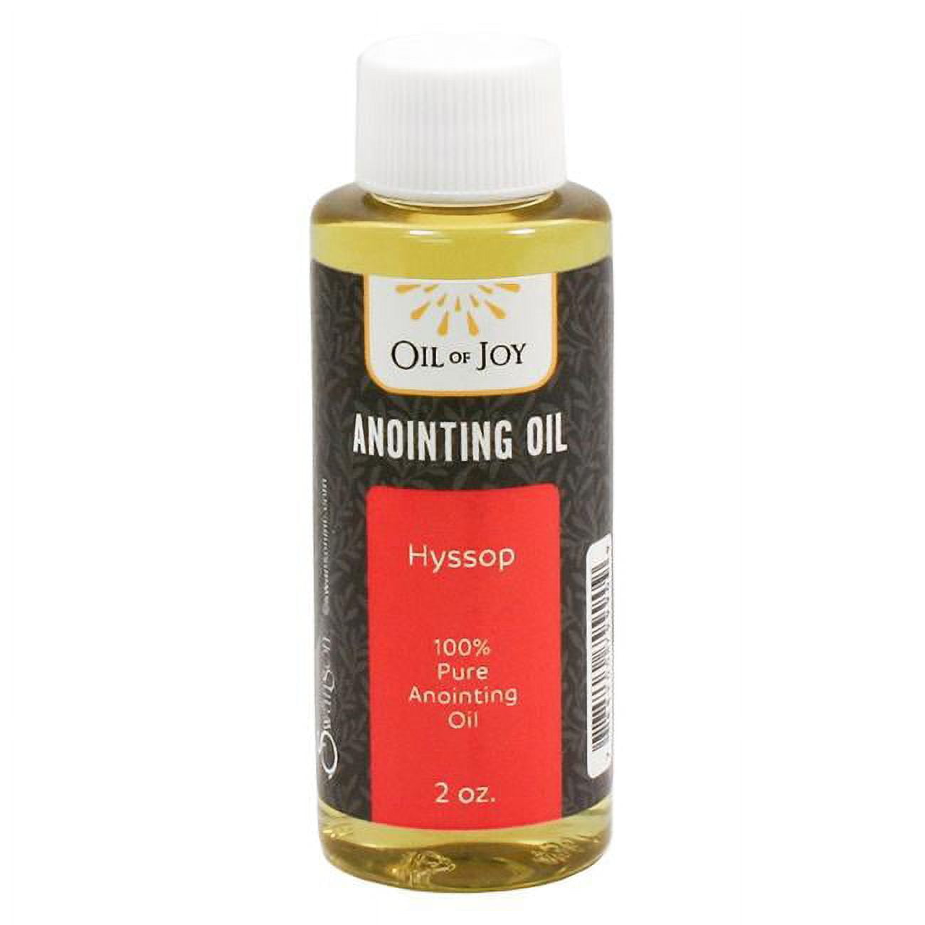 Swanson Christian Supply 20570X 2 oz Anointing Oil - Hyssop