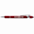 thumbnail image 1 of Swanson Christian Supply 24872X Soft Touch Gift Pen, Red - Faith Over Fear, 1 of 1