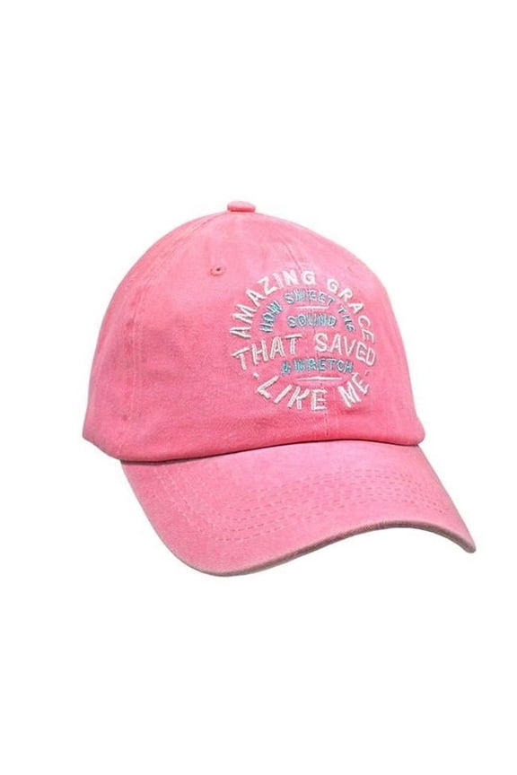 Swanson Christian Supply 271441 Amazing Grace Cap, Pink
