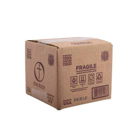 Swanson Christian Supply 276255 Communion-One Body Prefilled Juice & Wafer - Box of 100