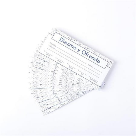 Swanson Christian Supply 349438 Tithe & Offering Spanish Offering Envelopes - Pack of 100