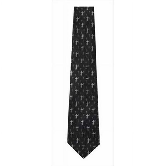 Swanson Christian Supply 54627 Tie Floating Crosses Polyester