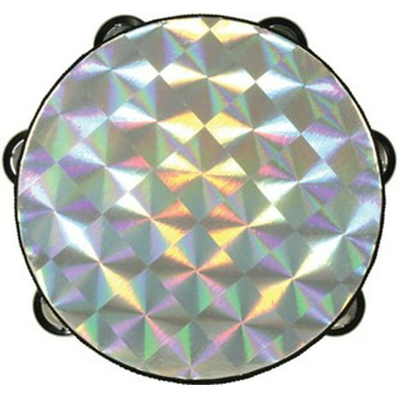 Single Row Silvertone Tambourine, 8