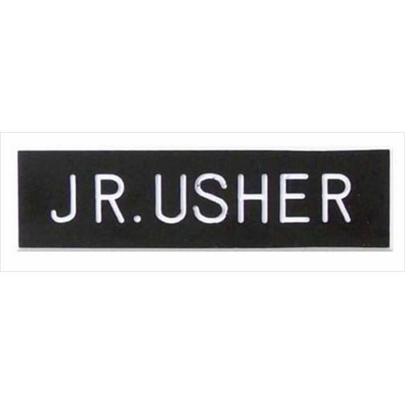 Swanson Christian Supply 80489 Badge Jr Usher Pin Back 0.62 x 2 Plastic