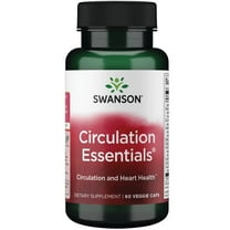 Swanson Circulation Essentials 60 Veggie Capsules