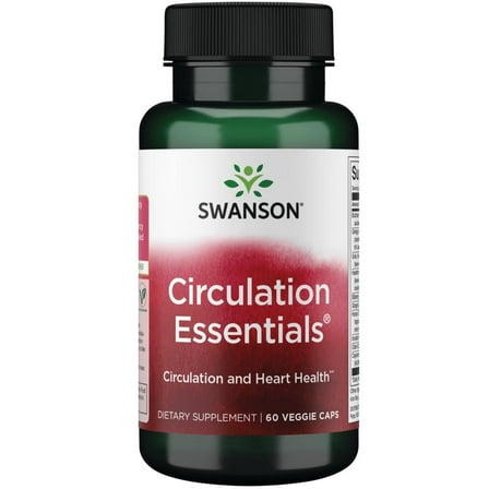Swanson Circulation Essentials 60 Veggie Capsules