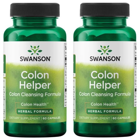 Swanson Colon Helper 60 Caps 2 Pack