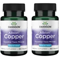 thumbnail image 1 of Swanson Copper Antioxidant Immune System Red Blood Cell Support Mineral Supplement (copper chelate) 2 mg 300 Tabs (2 Pack), 1 of 7