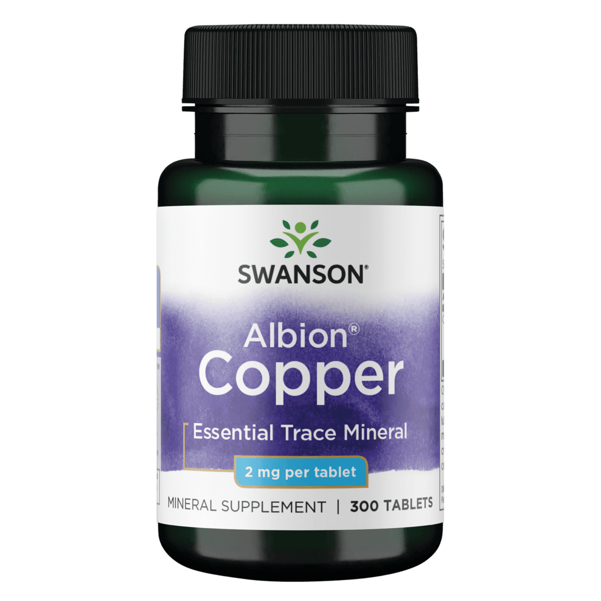 Swanson Copper Antioxidant Immune System Red Blood Cell Support Mineral Supplement (copper chelate) 2 mg 300 Tabs