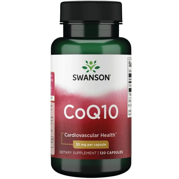 Swanson Coq10 30 30 mg 120 Capsules