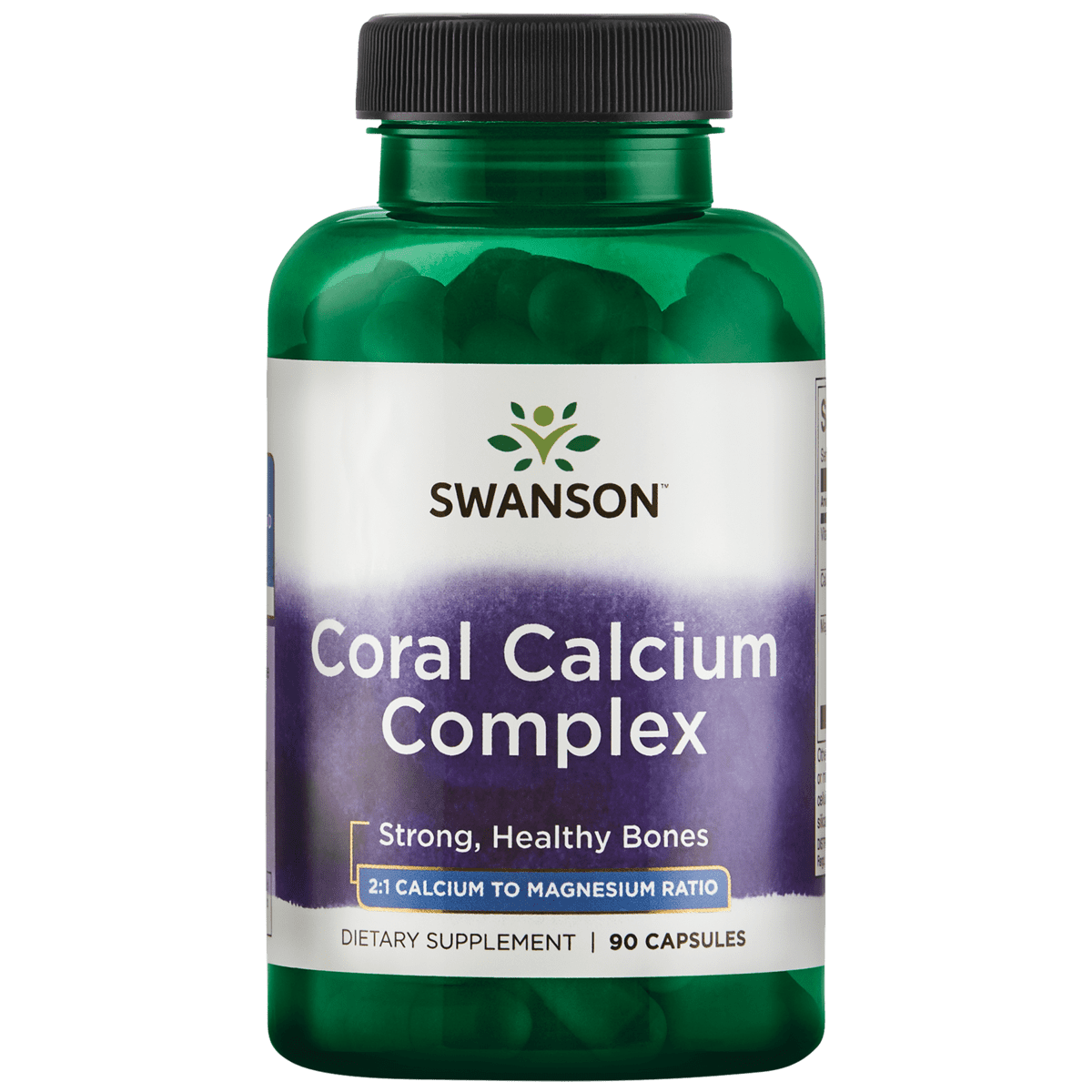 Swanson Coral Calcium Complex 90 Capsules