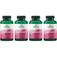 thumbnail image 1 of Swanson Cranberry 20:1 Herbal Supplement, Helps Promote Healthy Urinary Tract & Kidney Function, 180 Softgels (4-pack), 1 of 8