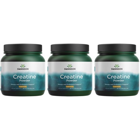 Swanson Creatine Powder 2 lb 3 oz Pwdr 3 Pack