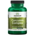 thumbnail image 1 of Swanson Curcumin Complex - Herbal Supplement Supporting Joint Health, Mobility & Physical Function - Standardized with BioPerine for Maximum Absorption - (120 Veggie Capsules), 1 of 8